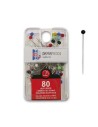 Alfiler bola 195-32 mm, 20 cajas de 80 alfileres