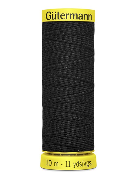 Goma canilla elástica Gutermann 10 m, 5 bobinas