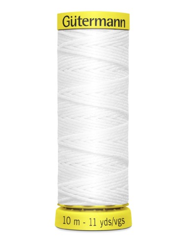 Goma canilla elástica Gutermann 10 m, 5 bobinas