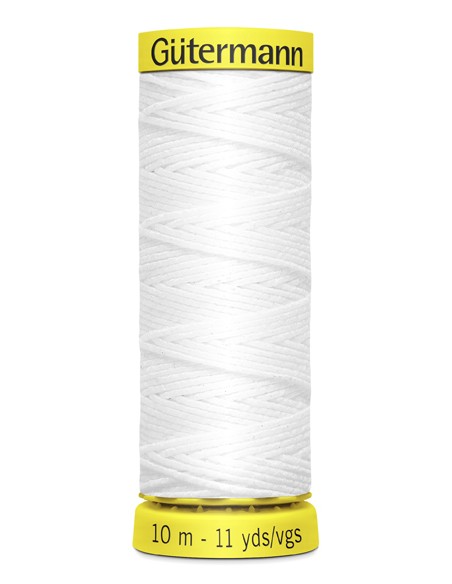 Goma canilla elástica Gutermann 10 m, 5 bobinas
