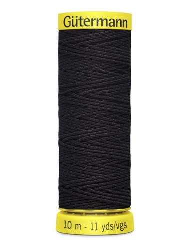 Goma canilla elástica Gutermann 10 m, 5 bobinas