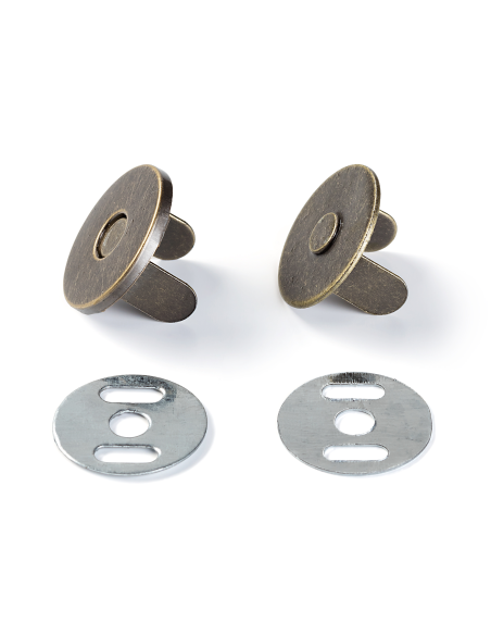 Cierre imán clavar Prym 19 mm, blíster 1 u