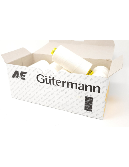 Hilo Gutermann Mara 100 (M303) 1.000 m, 10 bobinas