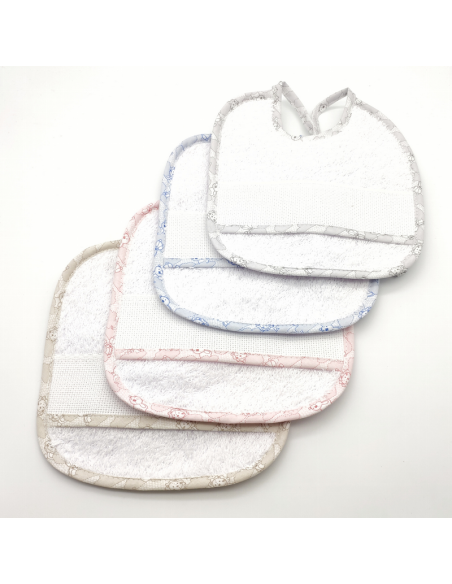 Babero 983.141-PT (19,00 x 19,00 cm) con plástico, unidad