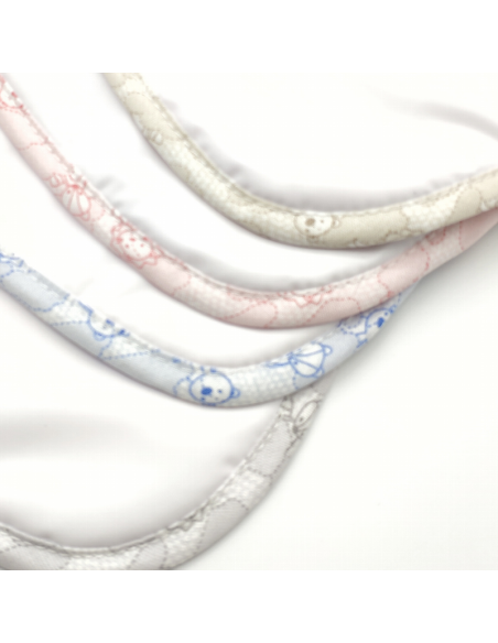 Babero 983.323-PT (28,00 x 24,00 cm) con plástico, unidad
