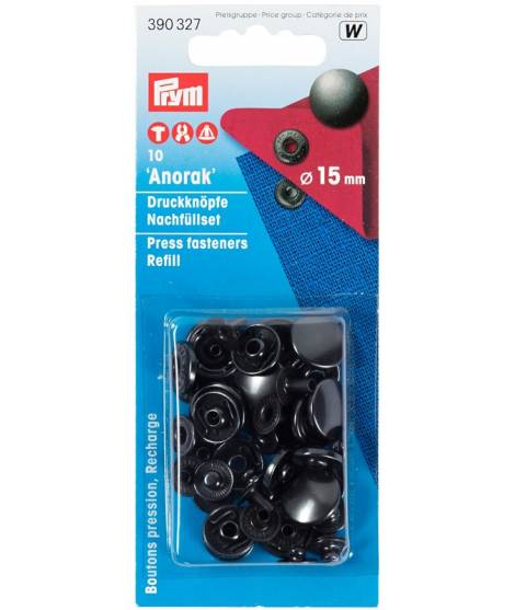 10 Sets Press Stud botones magnéticos, Snap bolsa de cierre magnético  Prensa con prensa Studs – Varios Colores – 14 mm
