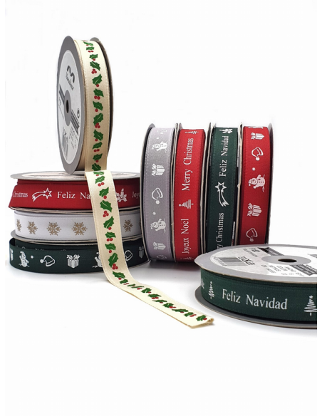 Cinta navidad Manubens 152 16 mm, 20 m