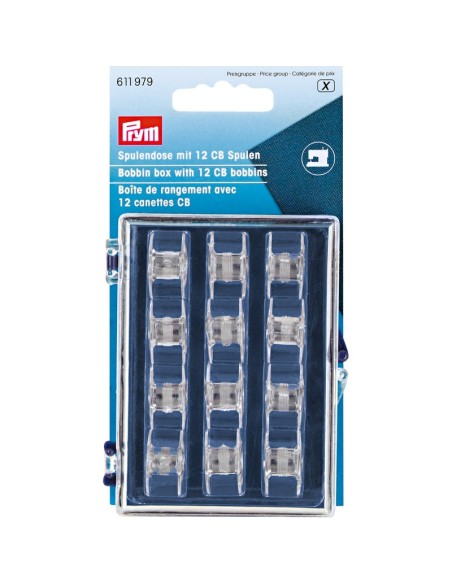 Caja canillas Prym CB plástico Prym 611979, unidad