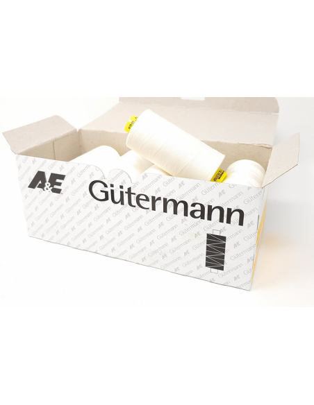 Hilo Gutermann Mara 120 (A282) 1.000 m, 10 bobinas
