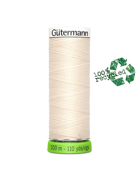 Hilo Gutermann rPET 100 m, 5 bobinas