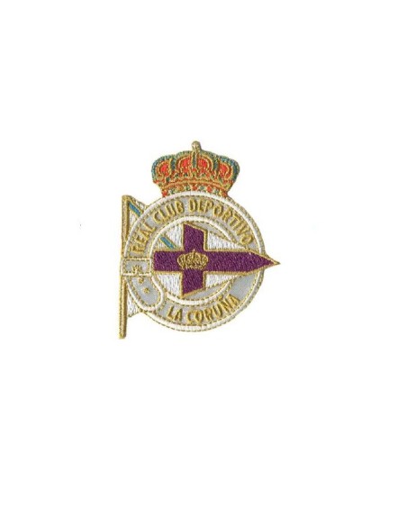 Escudo RC Deportivo (5,00 x 4,00 cm), u