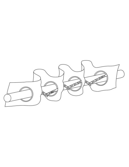 Cinta 80 mm transparente ollaos 42 mm, 25 m