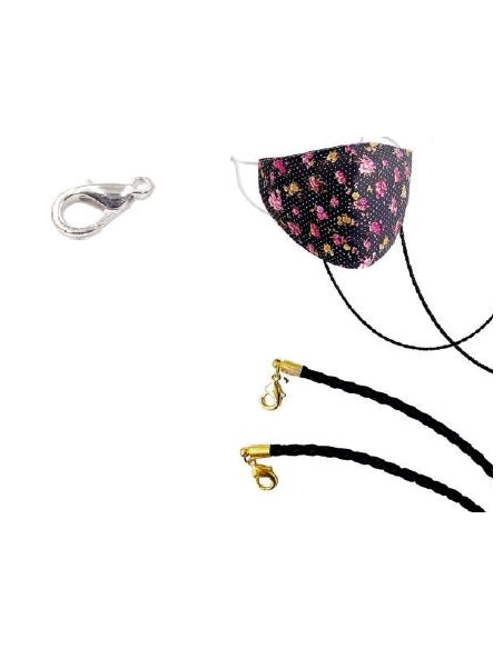 Mosquetón cuelga gafas, 50 u