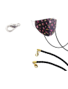 Mosquetón cuelga gafas, 50 u
