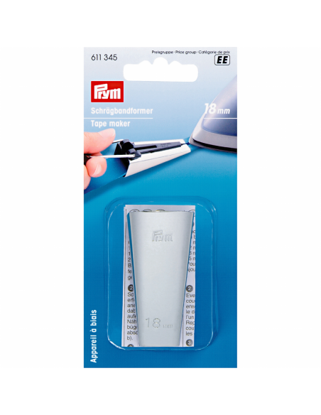 Máquina hacer bies 18 mm Prym 611345, blíster