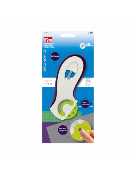 Cutter circular ergonomics 45 mm Prym 610474, blíster