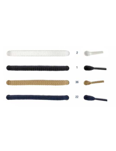 Cordón calzado plano classic Manubens 380, 12 pares