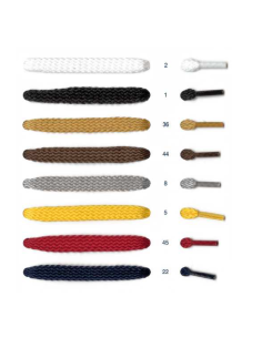 Cordón calzado plano sport Manubens 390, 12 pares 2