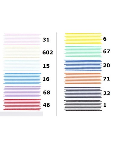 Cinta listas Manubens 4525, 25 m