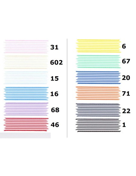 Cinta listas Manubens 4525, 25 m