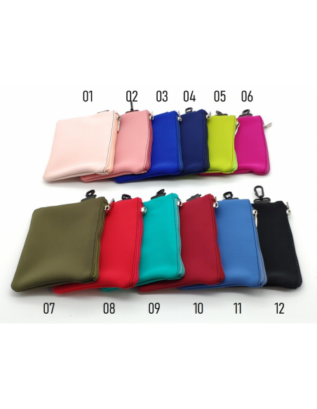 Funda porta objetos con mosquetón, unidad