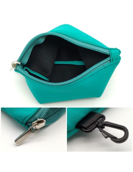 Funda porta objetos con mosquetón, unidad