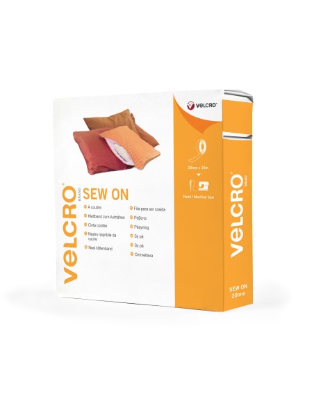 Velcro coser M+H, caja 10 m