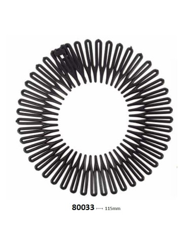 Diadema pelo marrón 80033, 12 unidades