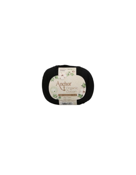 Hilo Anchor Organic Cotton 4660004 50 gr, ovillo