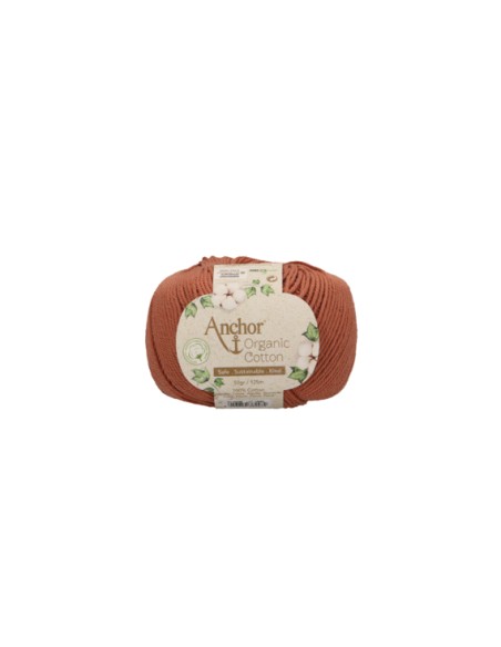 Hilo Anchor Organic Cotton 4660004 50 gr, ovillo