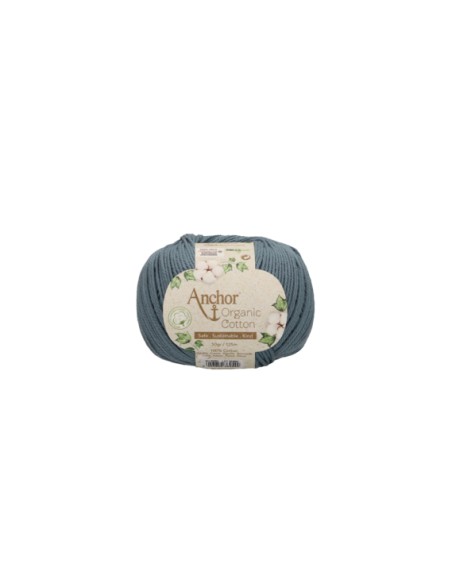 Hilo Anchor Organic Cotton 4660004 50 gr, ovillo