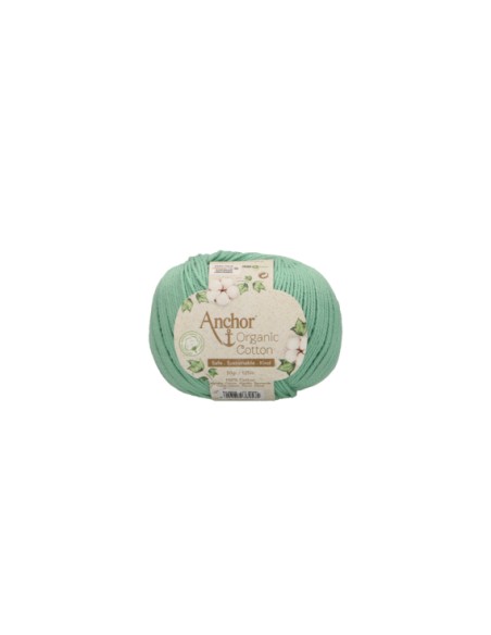 Hilo Anchor Organic Cotton 4660004 50 gr, ovillo