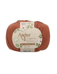 Hilo Anchor Organic Cotton 4660004 50 gr, ovillo