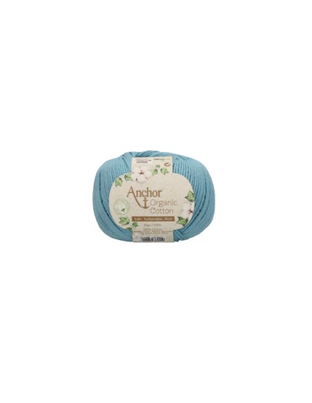 Hilo Anchor Organic Cotton 4660004 50 gr, ovillo