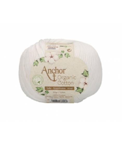 Anchor Organic cotton 4660004 50 gr, ovillo