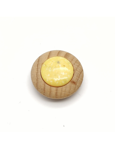 Botón madera 001, unidad