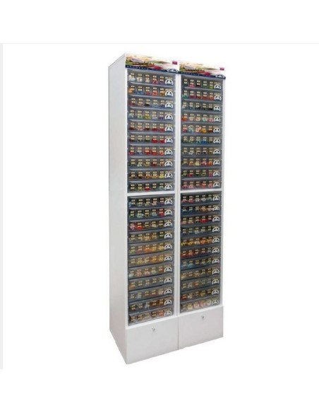 Mueble expositor DMC Mouliné cajones gama completa
