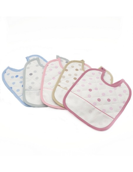 Babero lunares 983.289 (19,00 x 22,00 cm), u