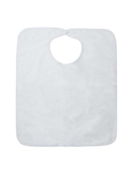Babero adulto 1814 blanco (60,00 x 48,00 cm), u