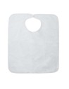 Babero adulto 1814 blanco (60,00 x 48,00 cm), u