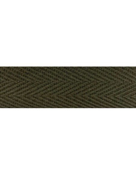 Cinta espiga rígida algodón MC2082 30 mm, 25 m