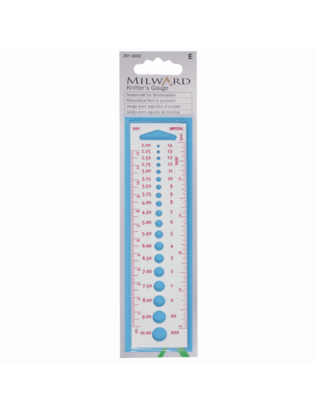 Calibrador de agujas 2514203 Milward, blíster