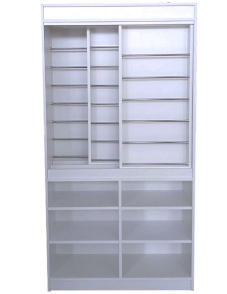 Mueble expositor corredera cintas