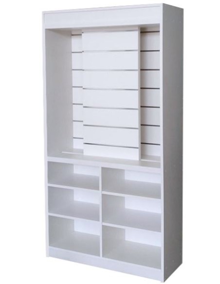 Mueble expositor corredera colgador