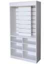 Mueble expositor corredera colgador