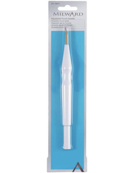 Aguja bordar punch needle ajustable 2519031 Milward, blíster