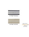 Cinta espiga rígida rayas algodón MC2126 30 mm, 15 m