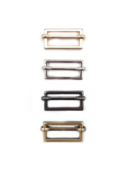 Hebilla deslizable ajustable metal, 20 u
