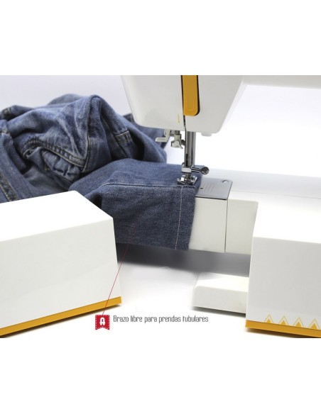 Máquina coser doméstica Alfa zig-zag Practik 5
