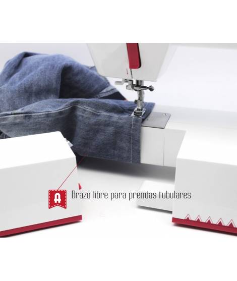 Máquina coser doméstica Alfa zig-zag Practik 9